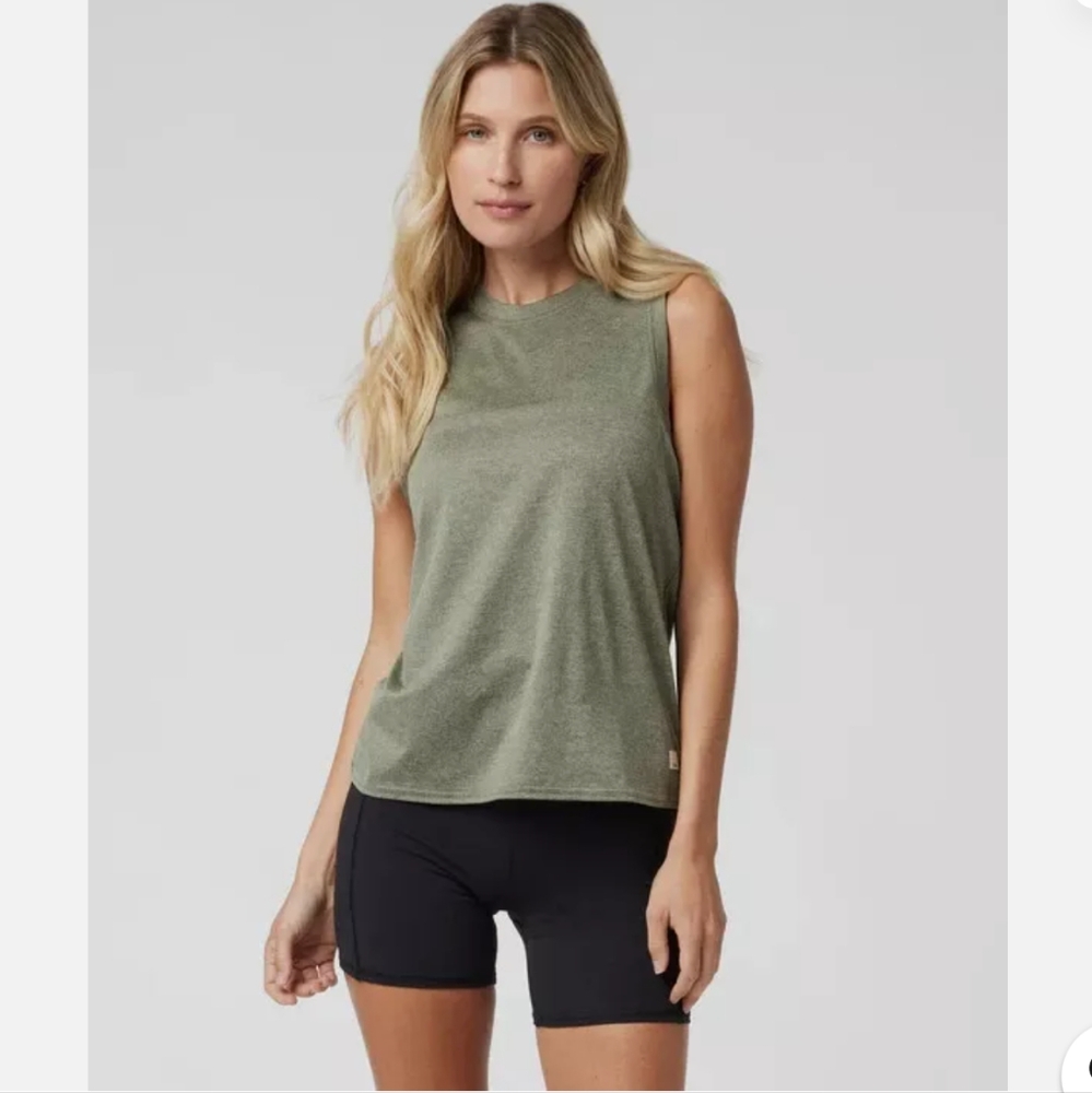 Energy Top Long size medium heather pistacy